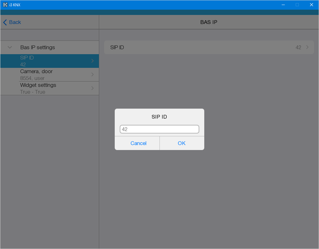 Устрой доступные в i3 KNX