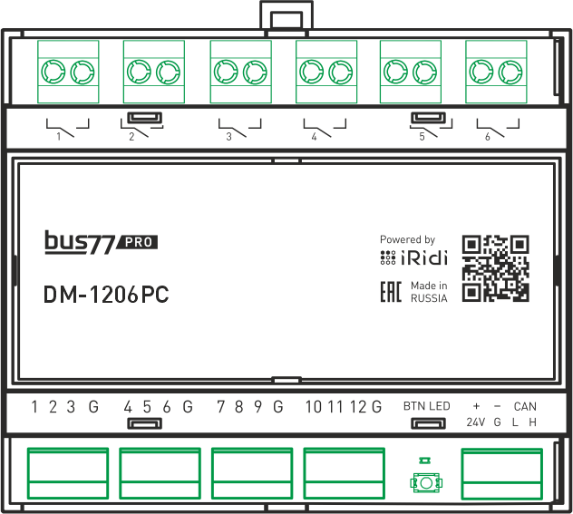 DM-1206PC — for iRidium developers