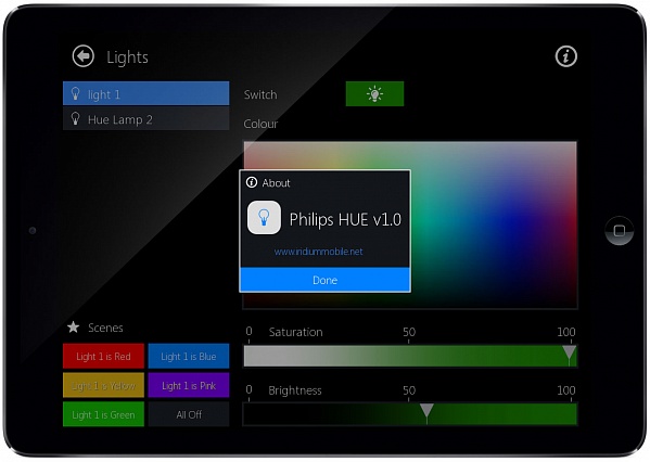 Philips deals hue ipad