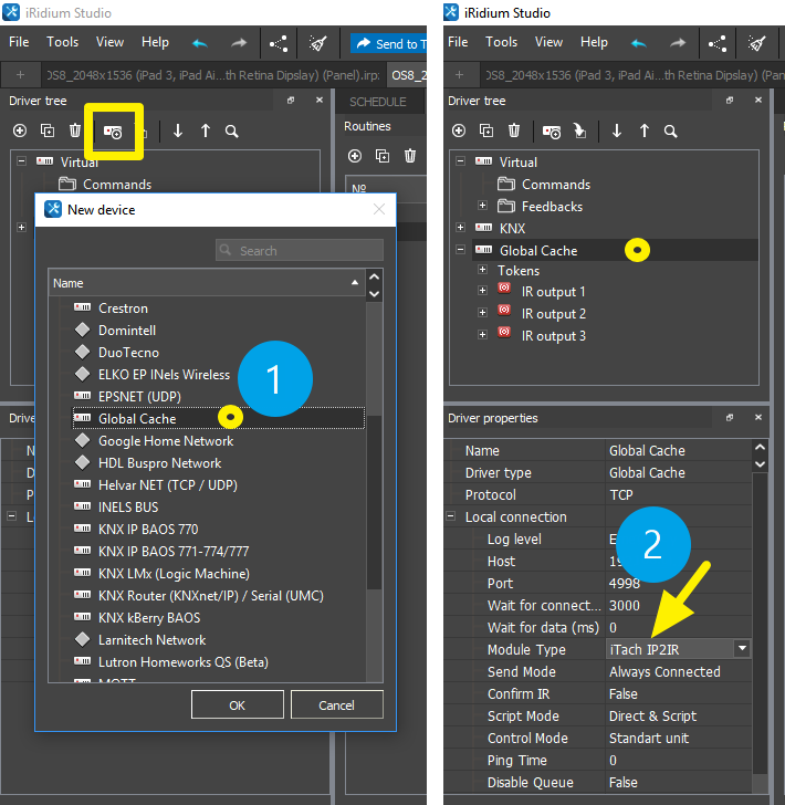 Iridium Port Devices Driver