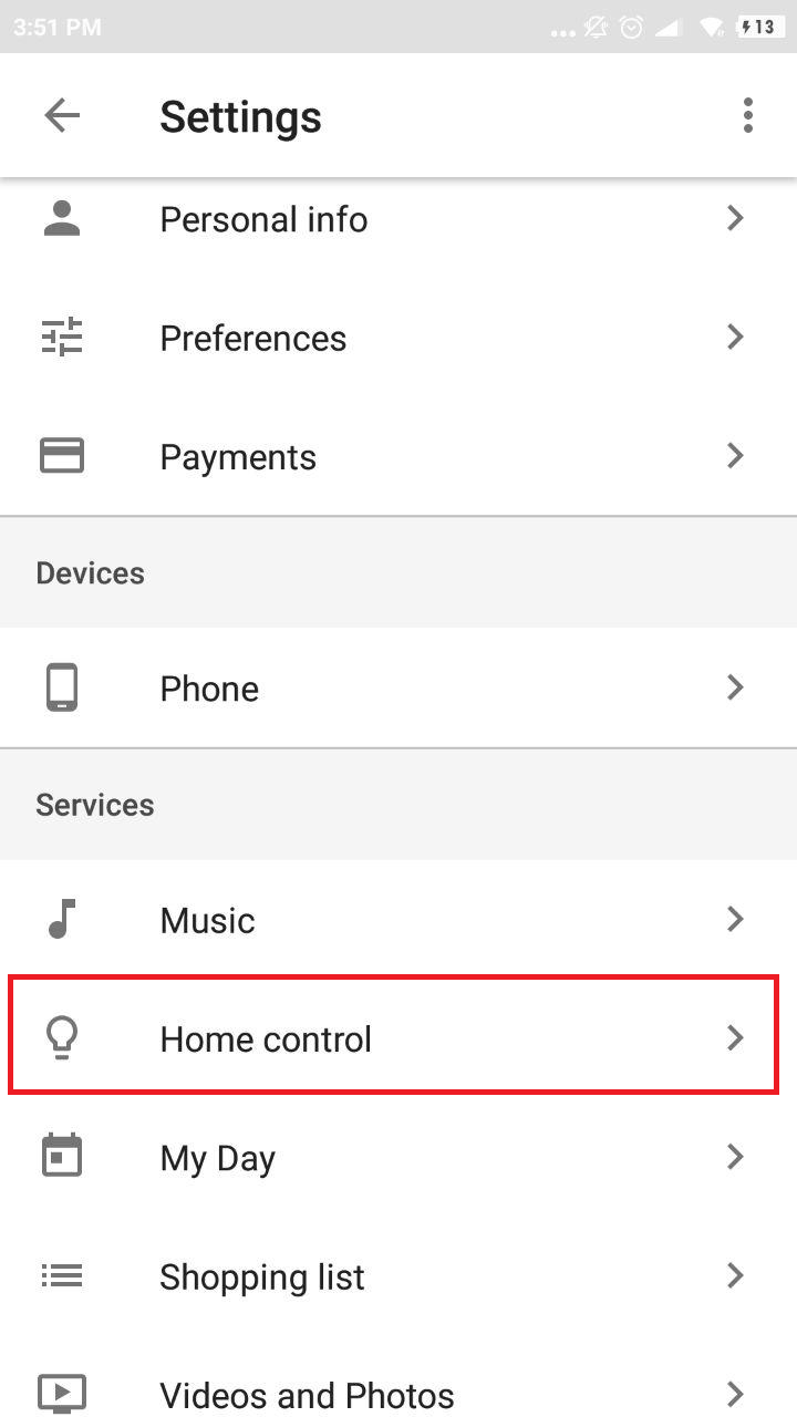 Ok google sale home control