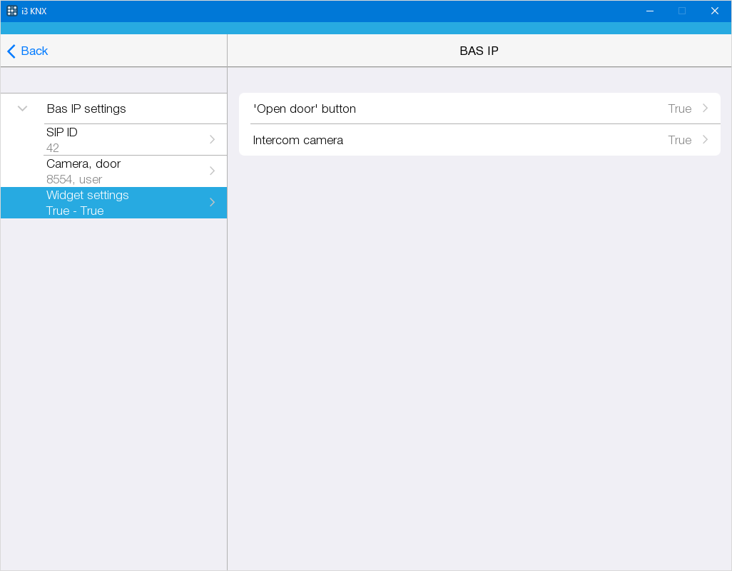 I3 KNX SIP Server — for iRidium developers