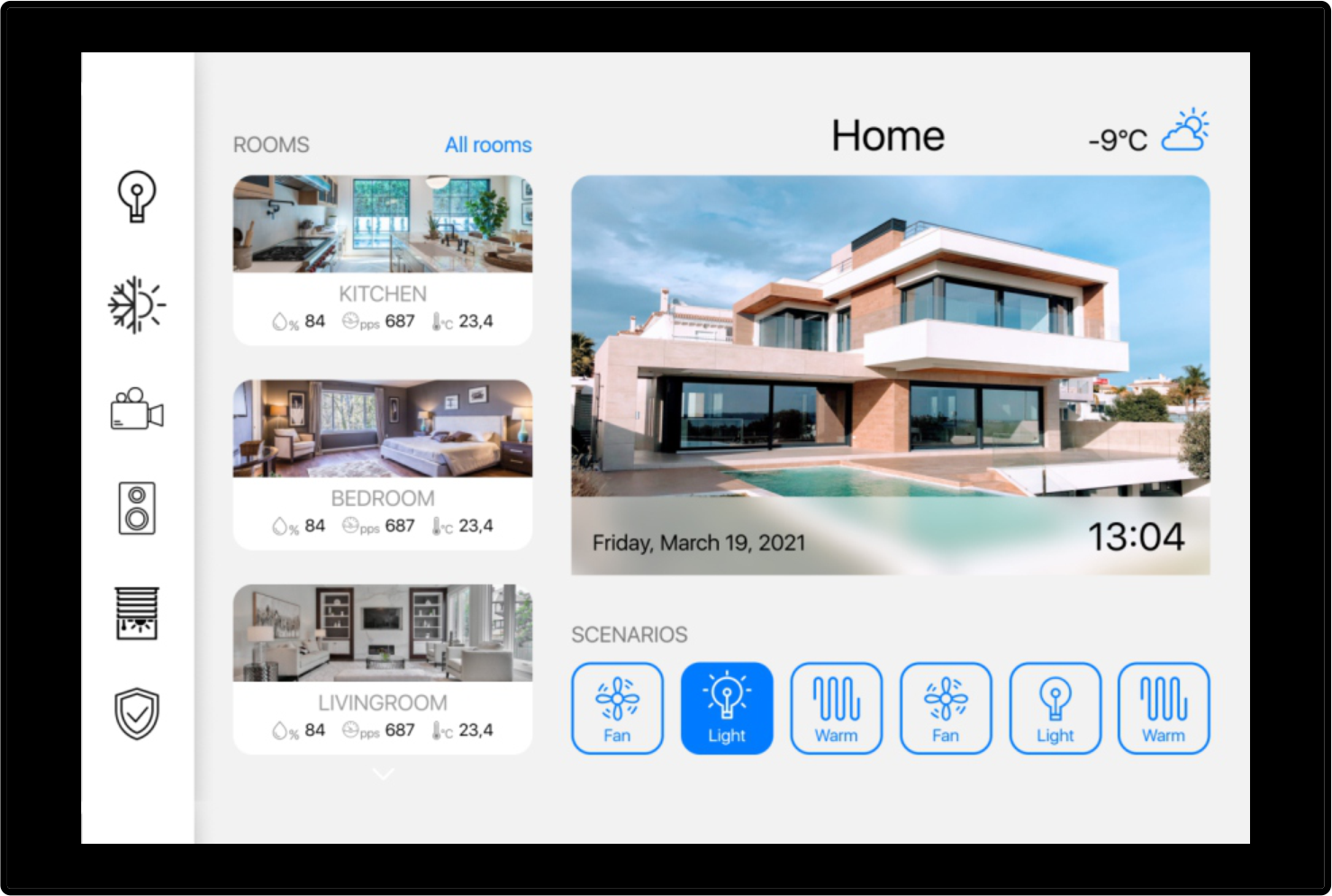 Touch Panel P8 — for iRidium developers